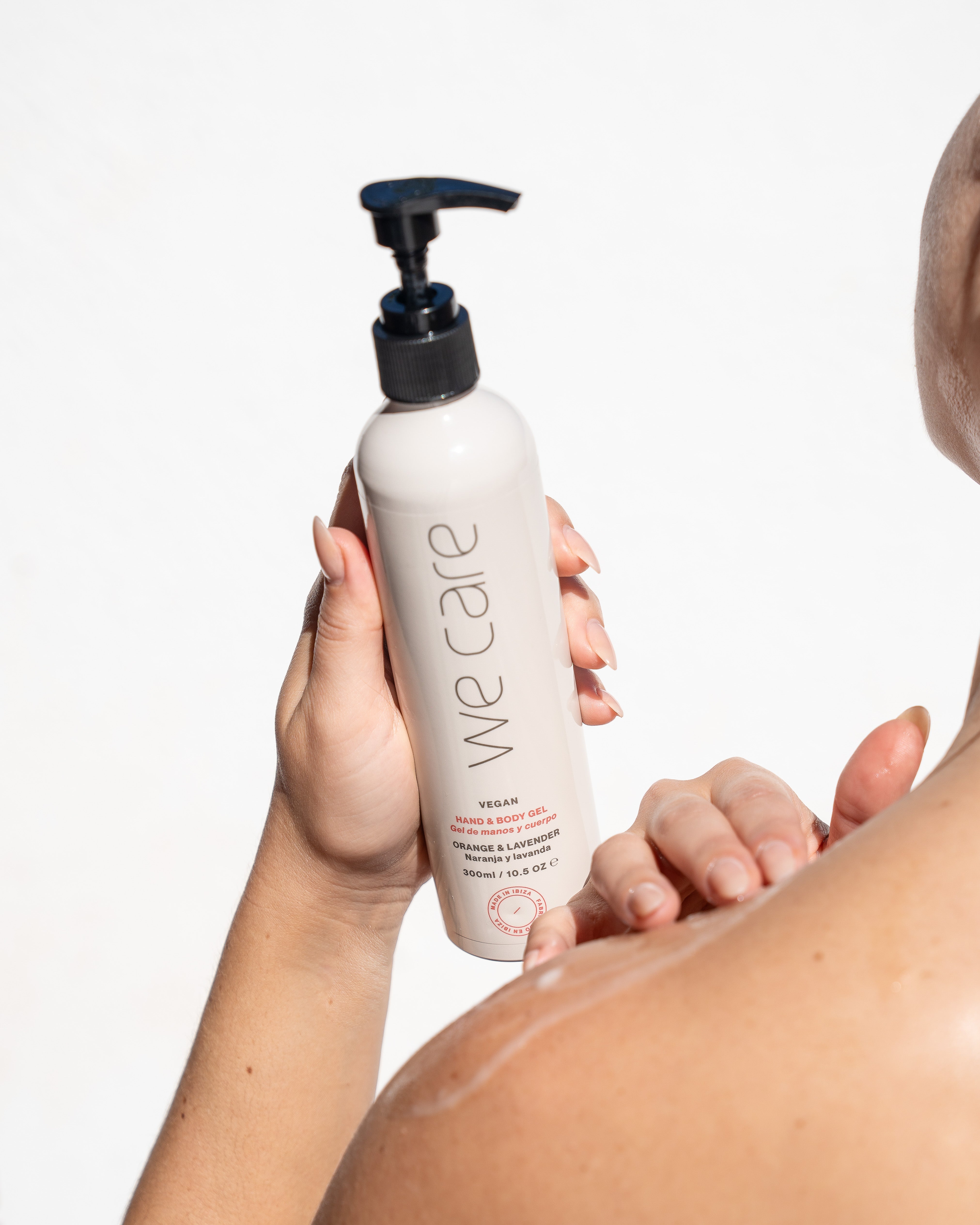 Gel corporal ecológico We Care Ibiza con caléndula y lavanda