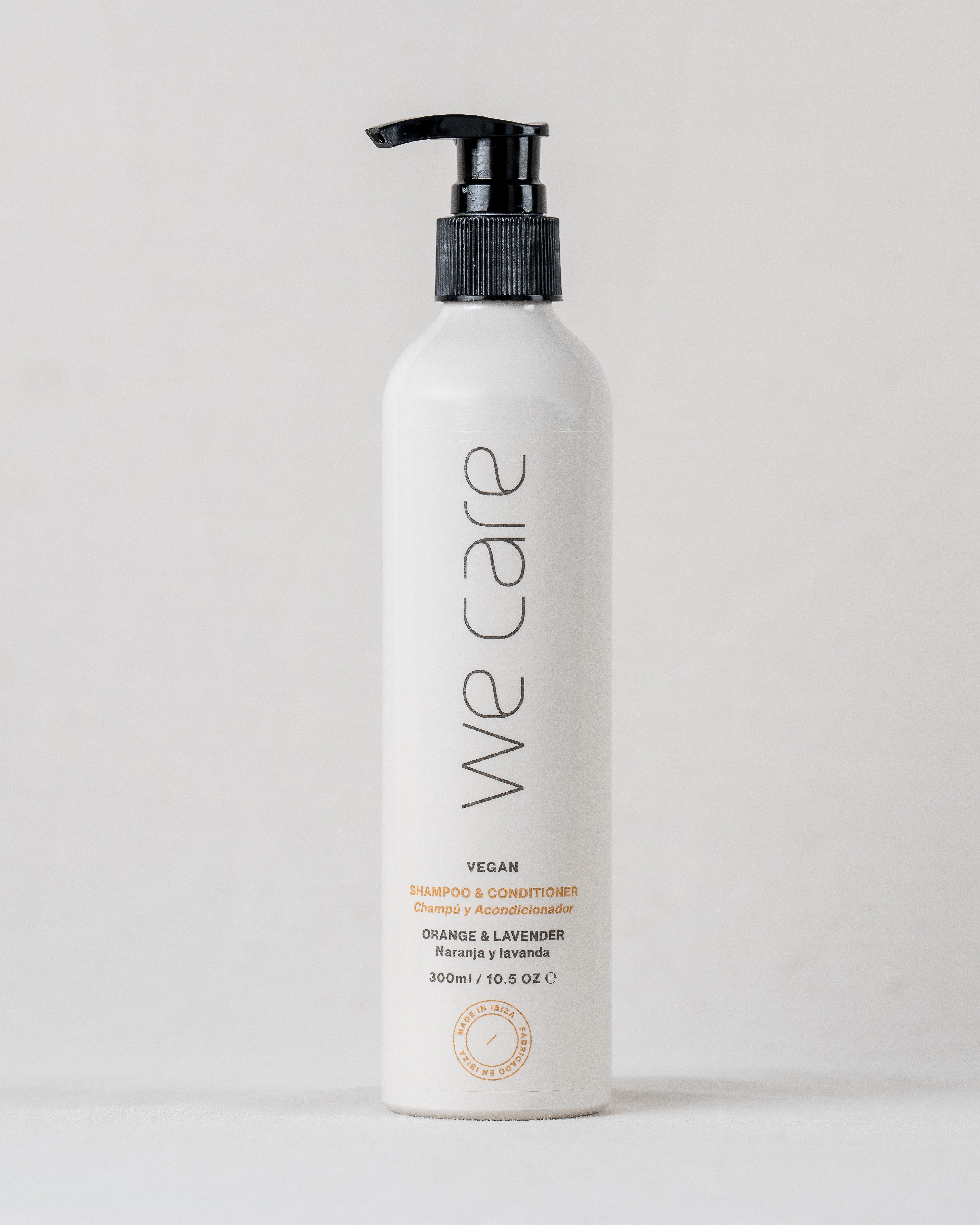 Champú natural sin siliconas ni parabenos We Care Ibiza